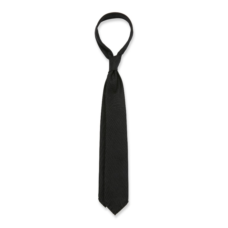 ANDREA SEOUL tie / 3 Folds Ties / YORKSHIRE / CHARCOAL GREY